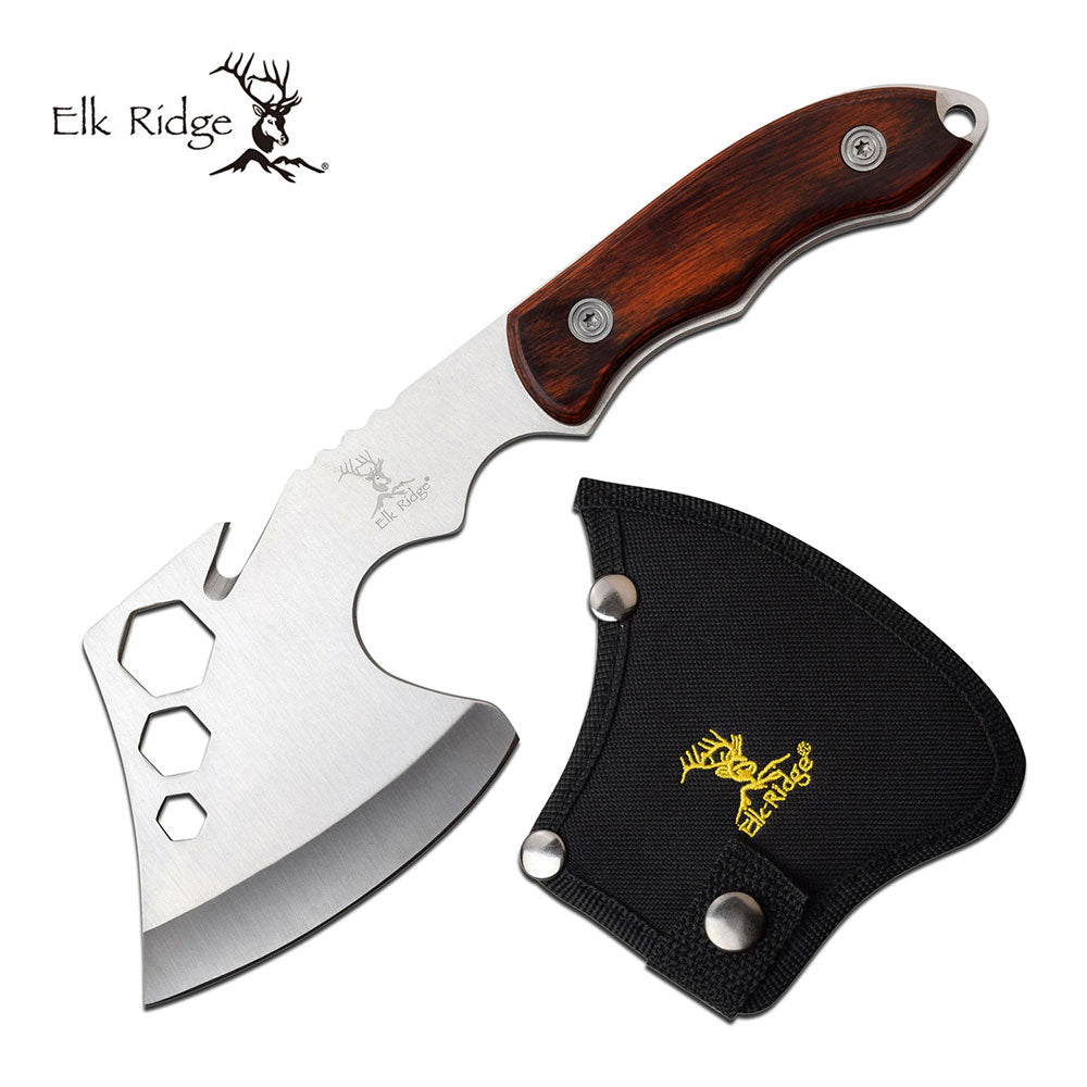 Elk Ridge ER-199BR PAKKAWOOD HANDLE
