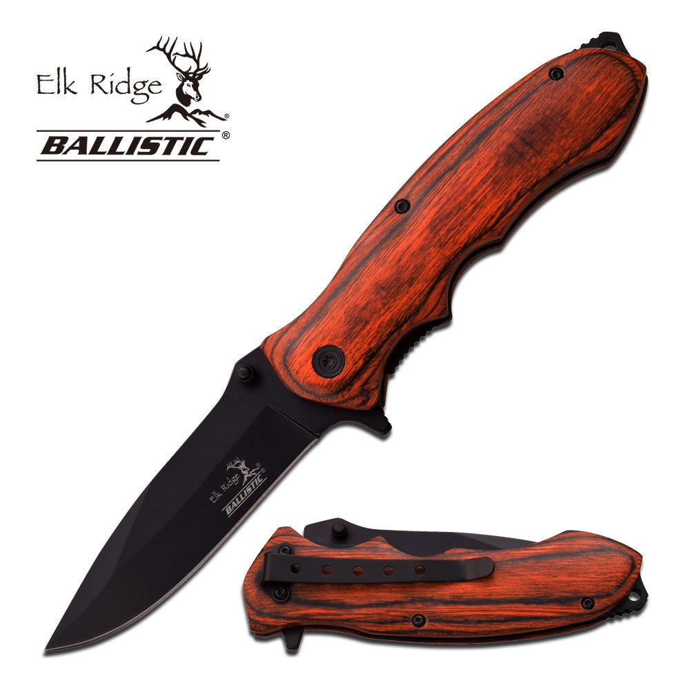 GIFTS INFINITY Personalized Laser Engraved 4.5" Closed Pocket Knife with Stonewashed Blade, Brown wood Handle