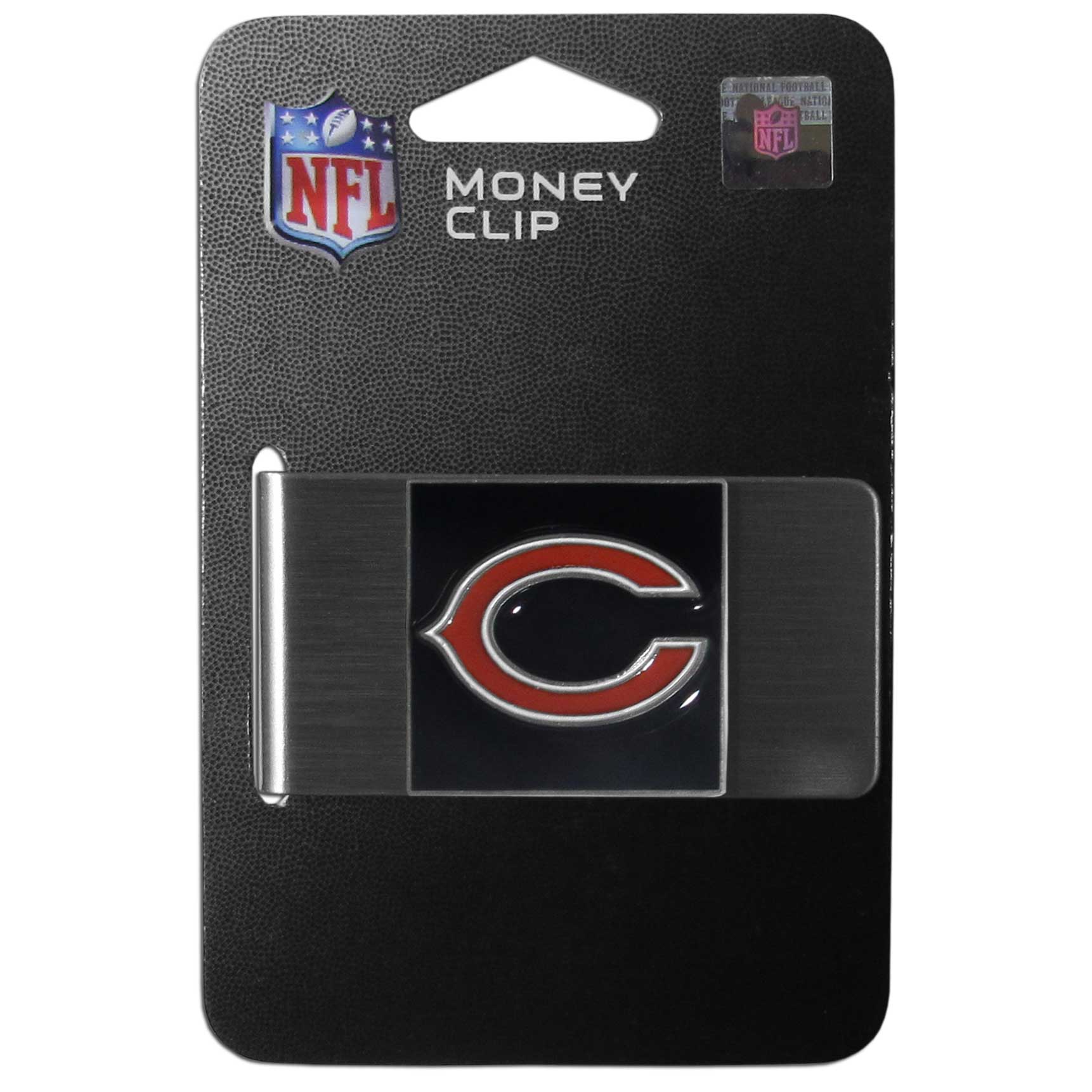 Chicago Bears Steel Money Clip