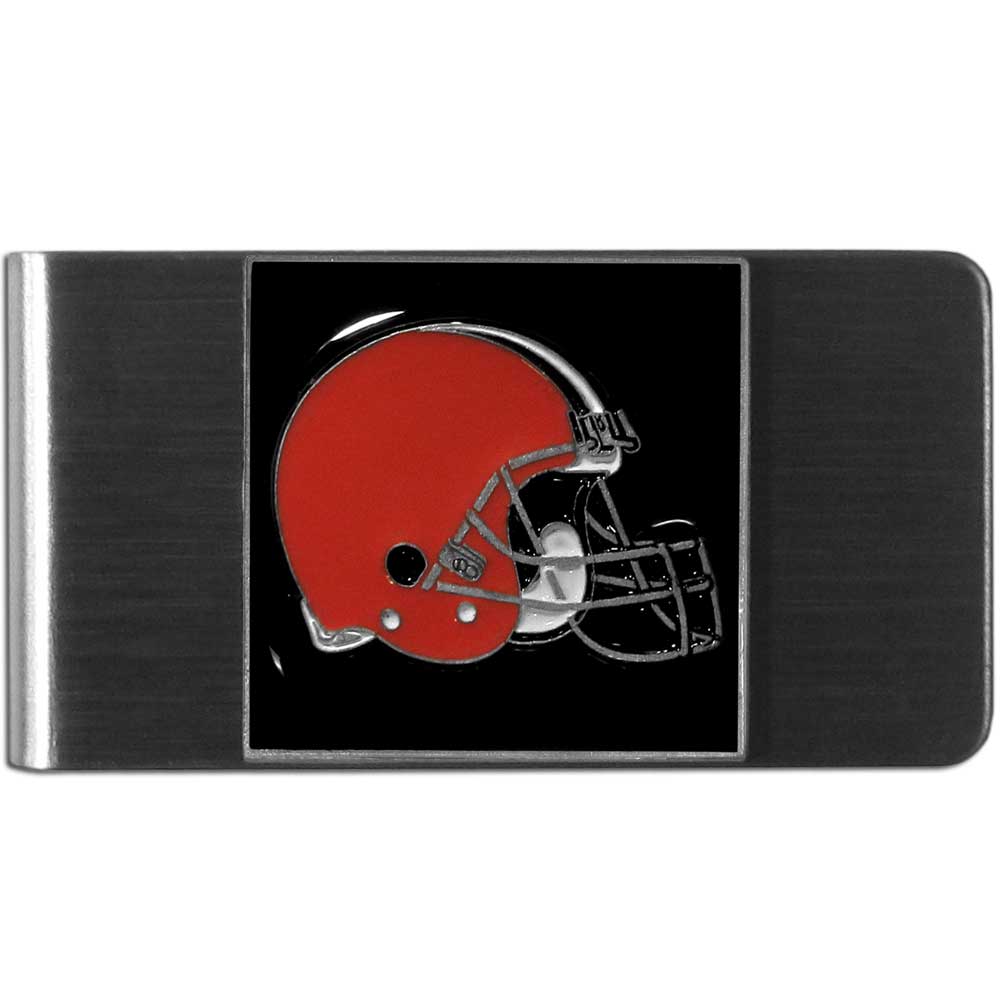 Cleveland Browns NFL Steel Money Clip