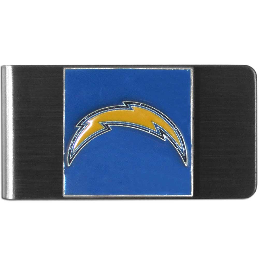Los Angeles Chargers NFL Steel Money Clip