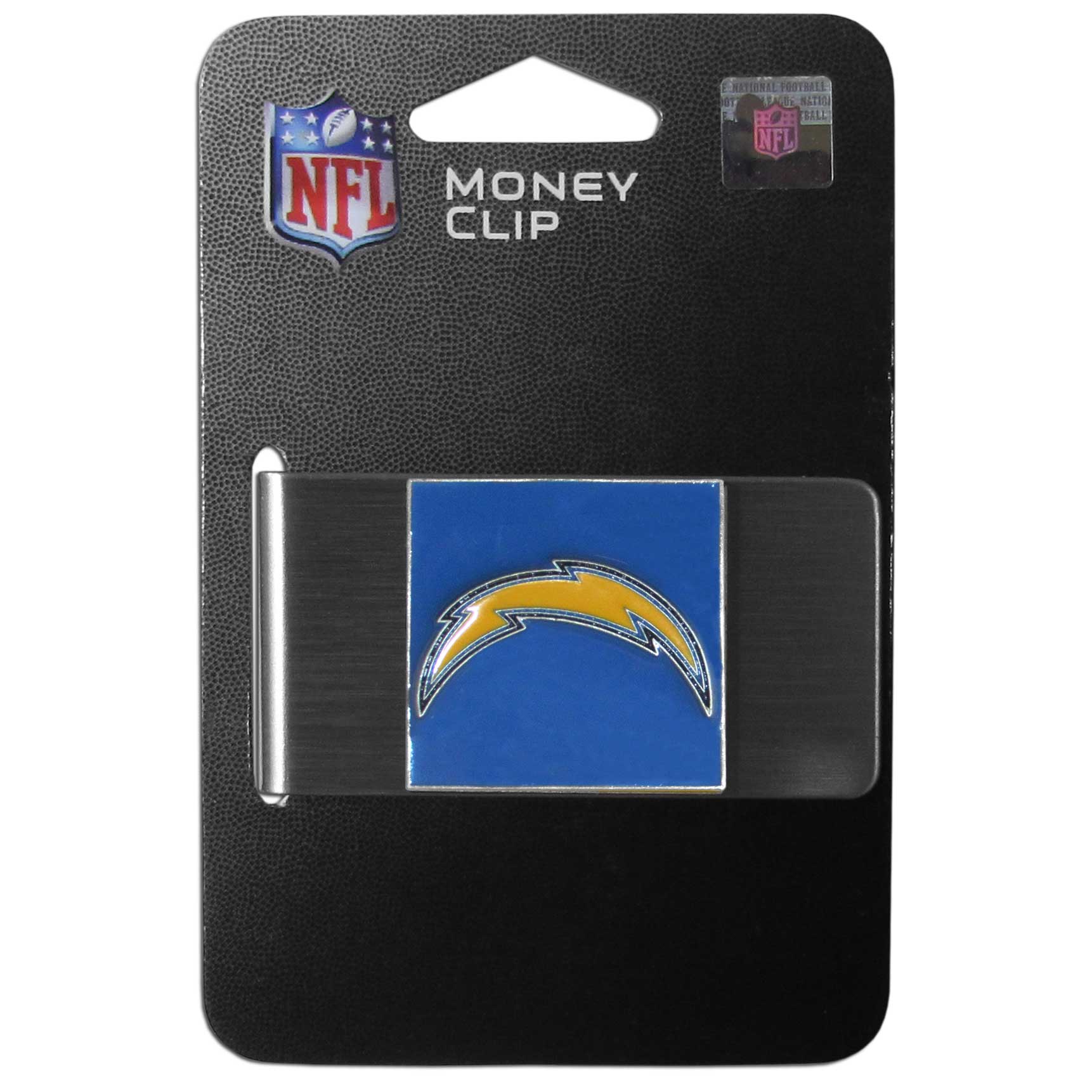Los Angeles Chargers NFL Steel Money Clip