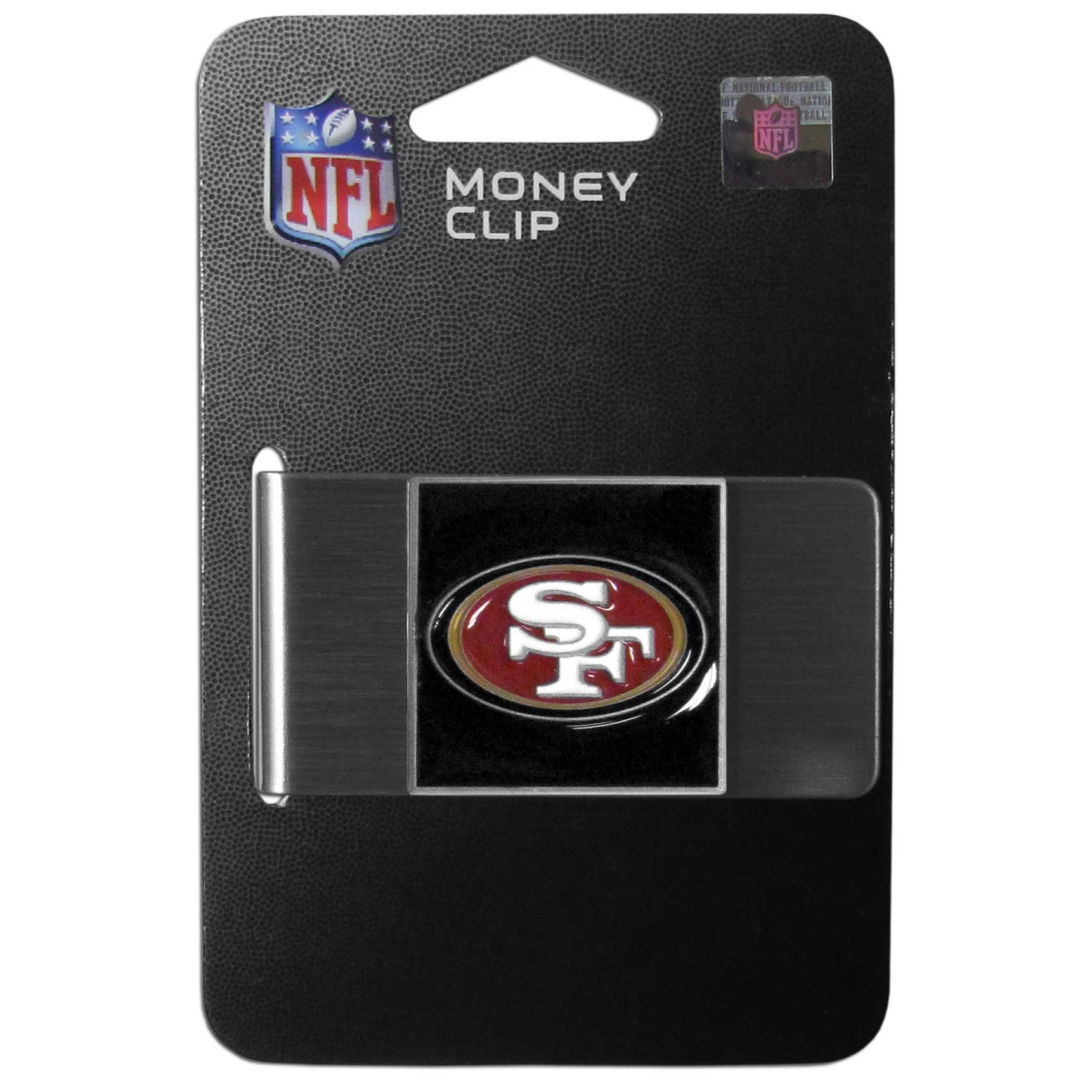 San Francisco 49ers NFL Steel Money Clip