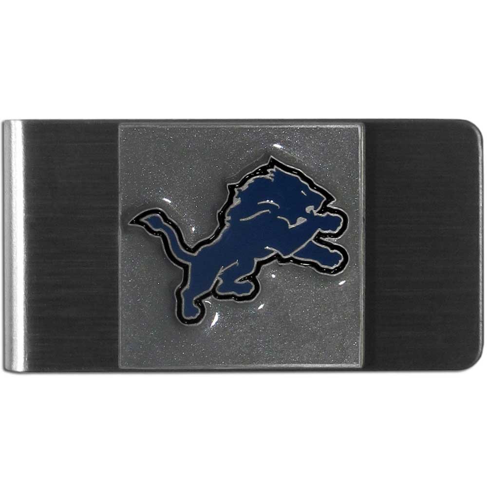 Detroit Lions NFL Steel Money Clip