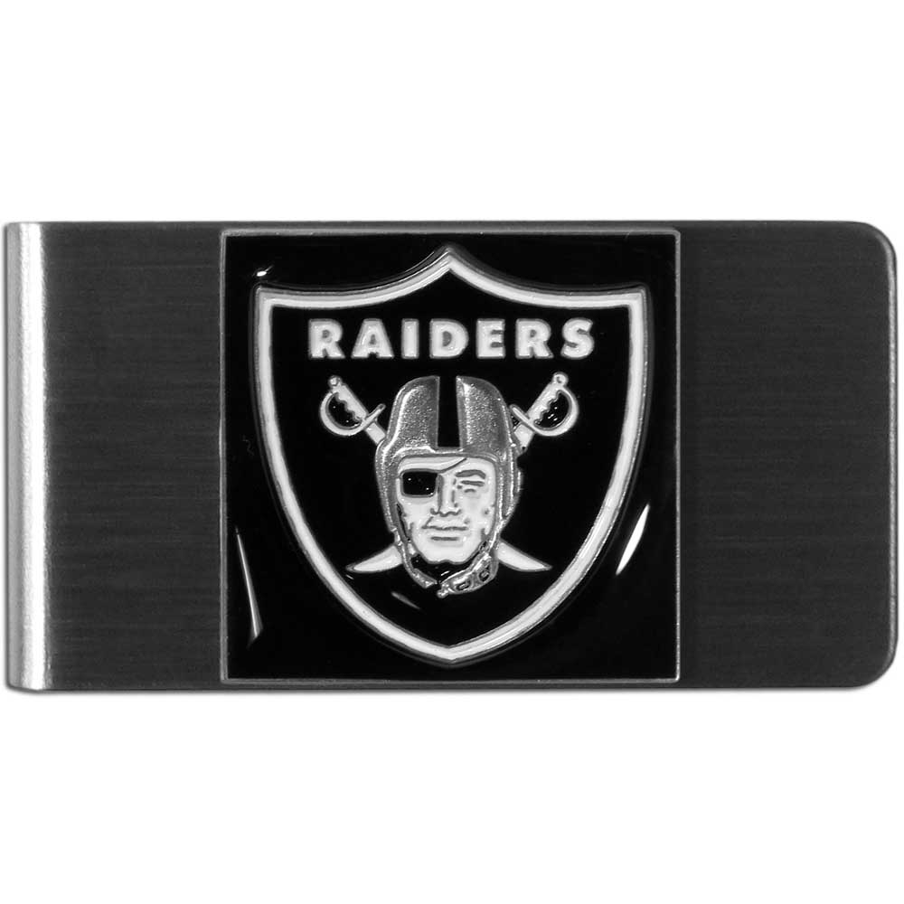 Las Vegas Raiders NFL Steel Money Clip