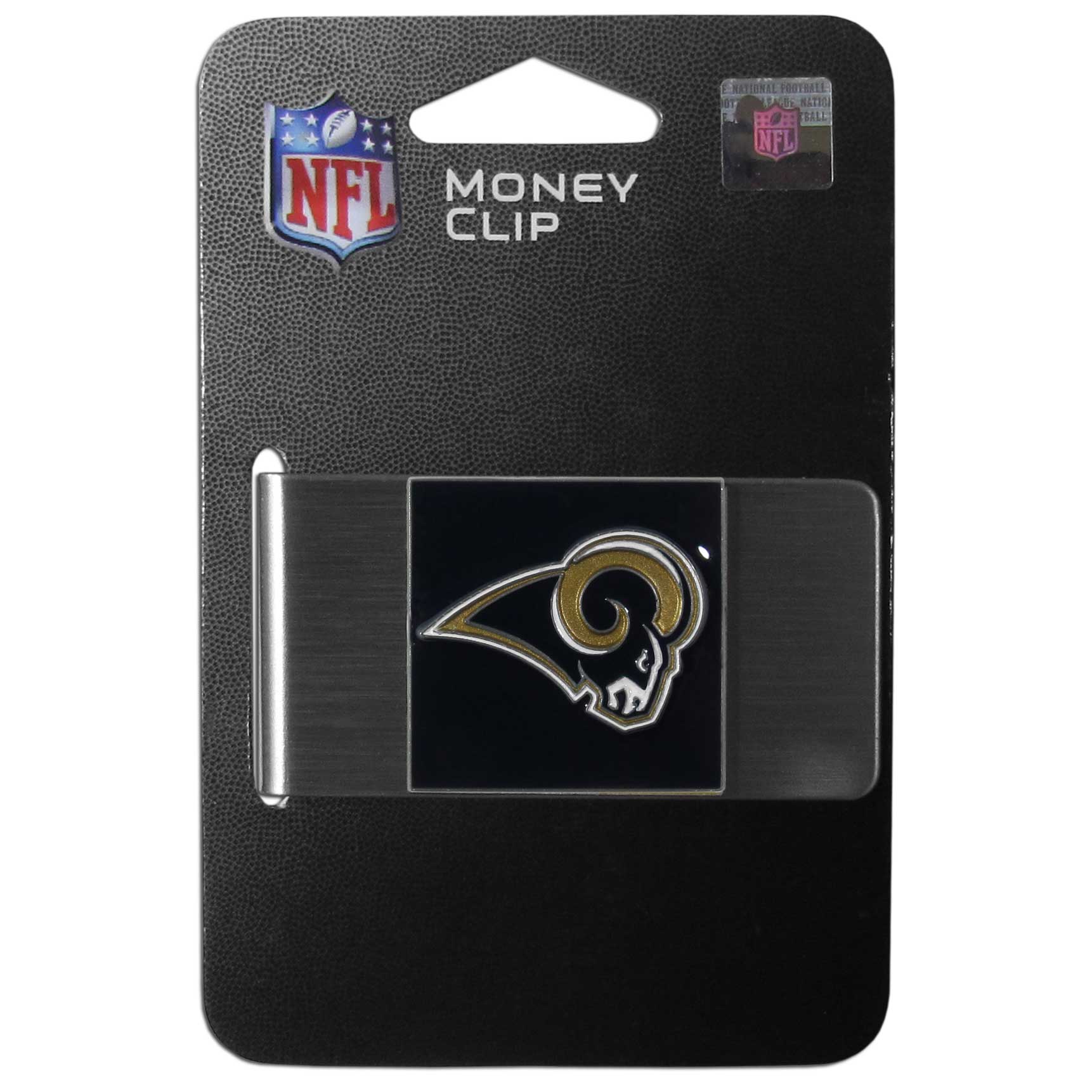 Los Angeles Rams NFL Steel Money Clip