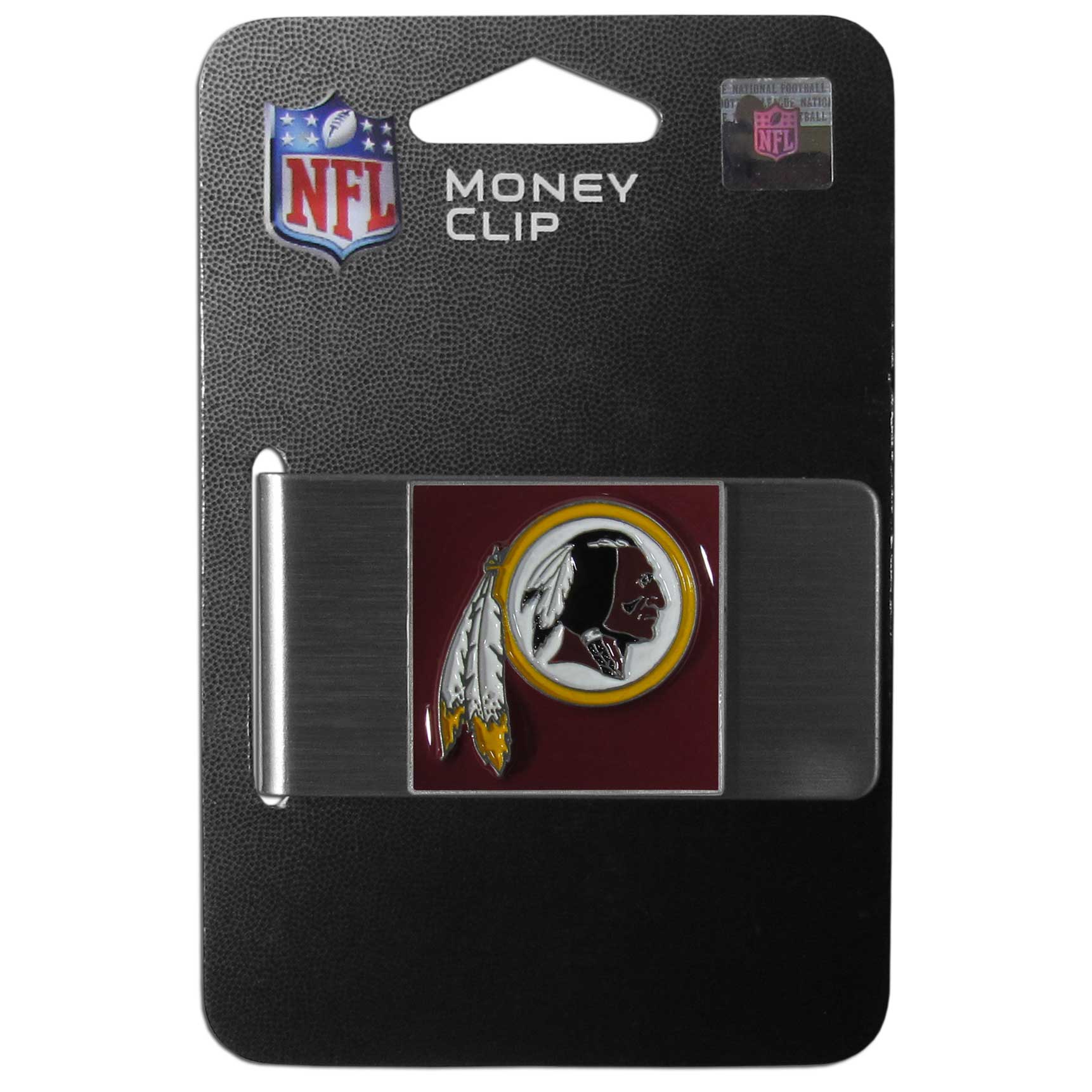 Washington Redskins NFL Steel Money Clip