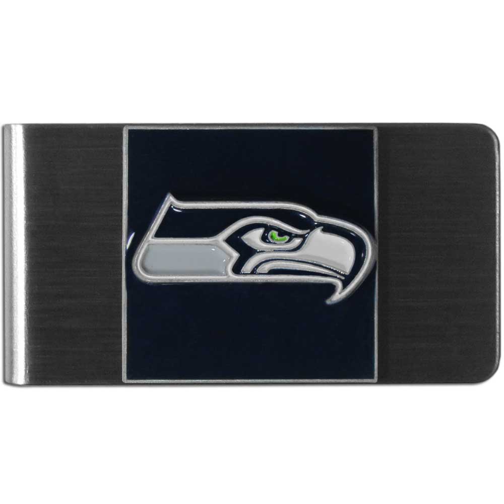 Seattle Seahawks NFL Steel Money Clip