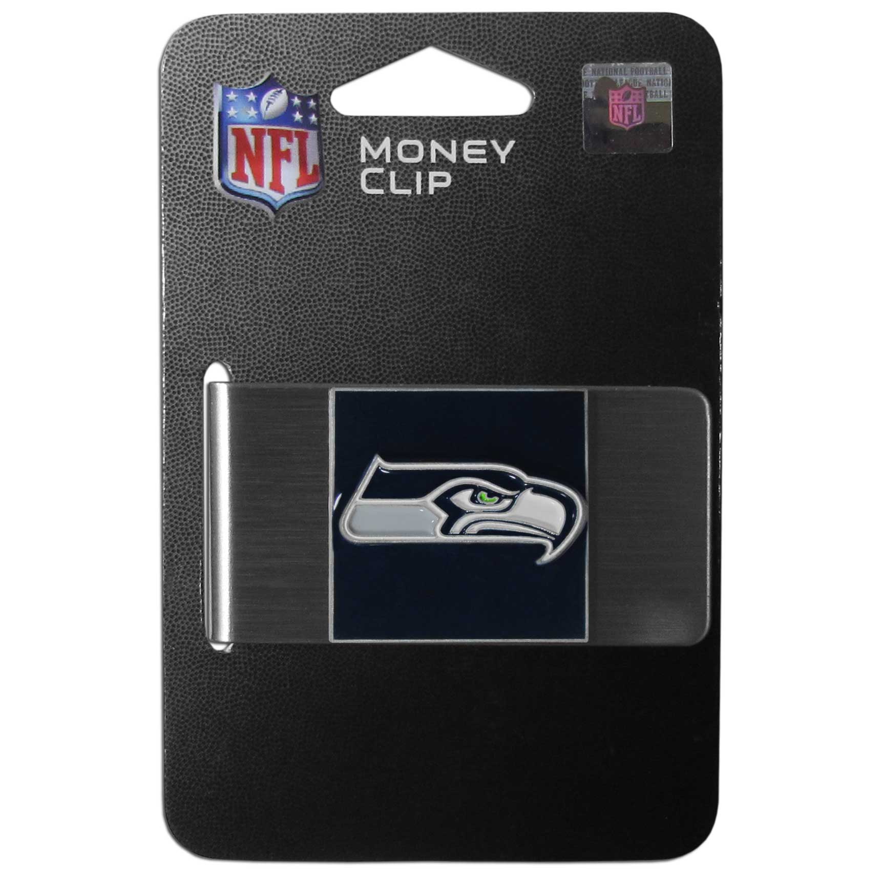 Seattle Seahawks NFL Steel Money Clip