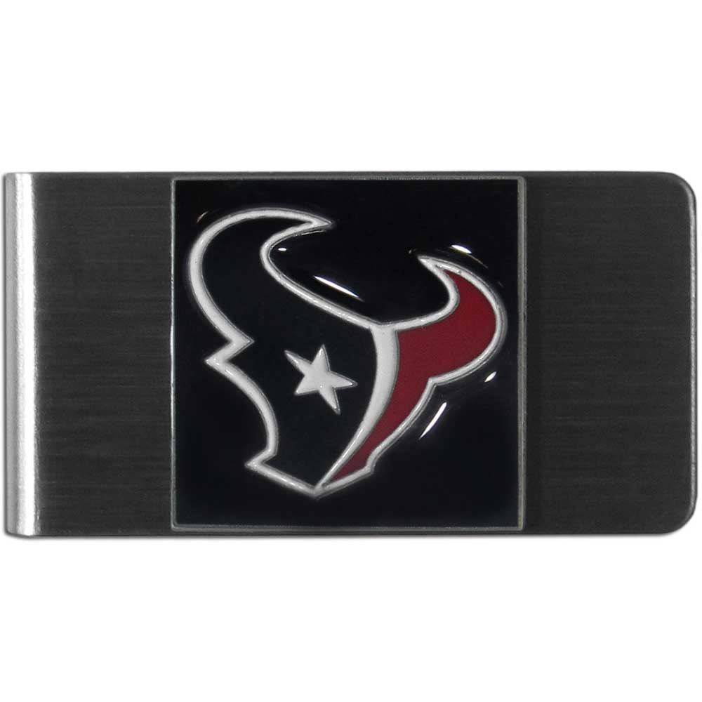 Houston Texans NFL Steel Money Clip