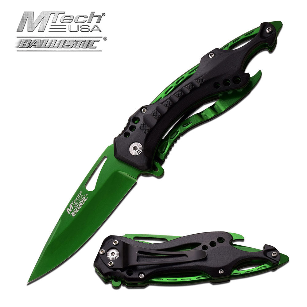 GIFTS INFINITY 4.5" Closed Personalized Engraved Folding Pocket Knife, Green Color Stainless Steel Tactical Blade Knife