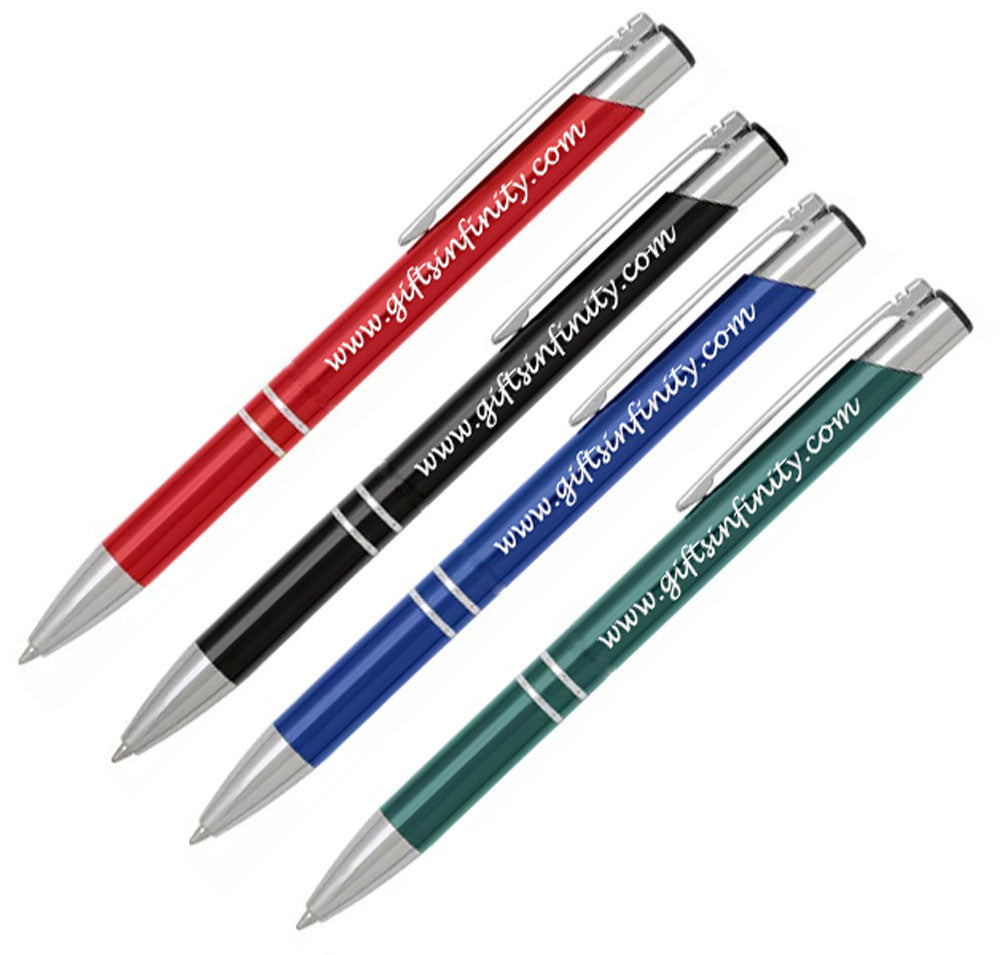 Custom Laser Engraved Classic Metal Ballpoint Pen