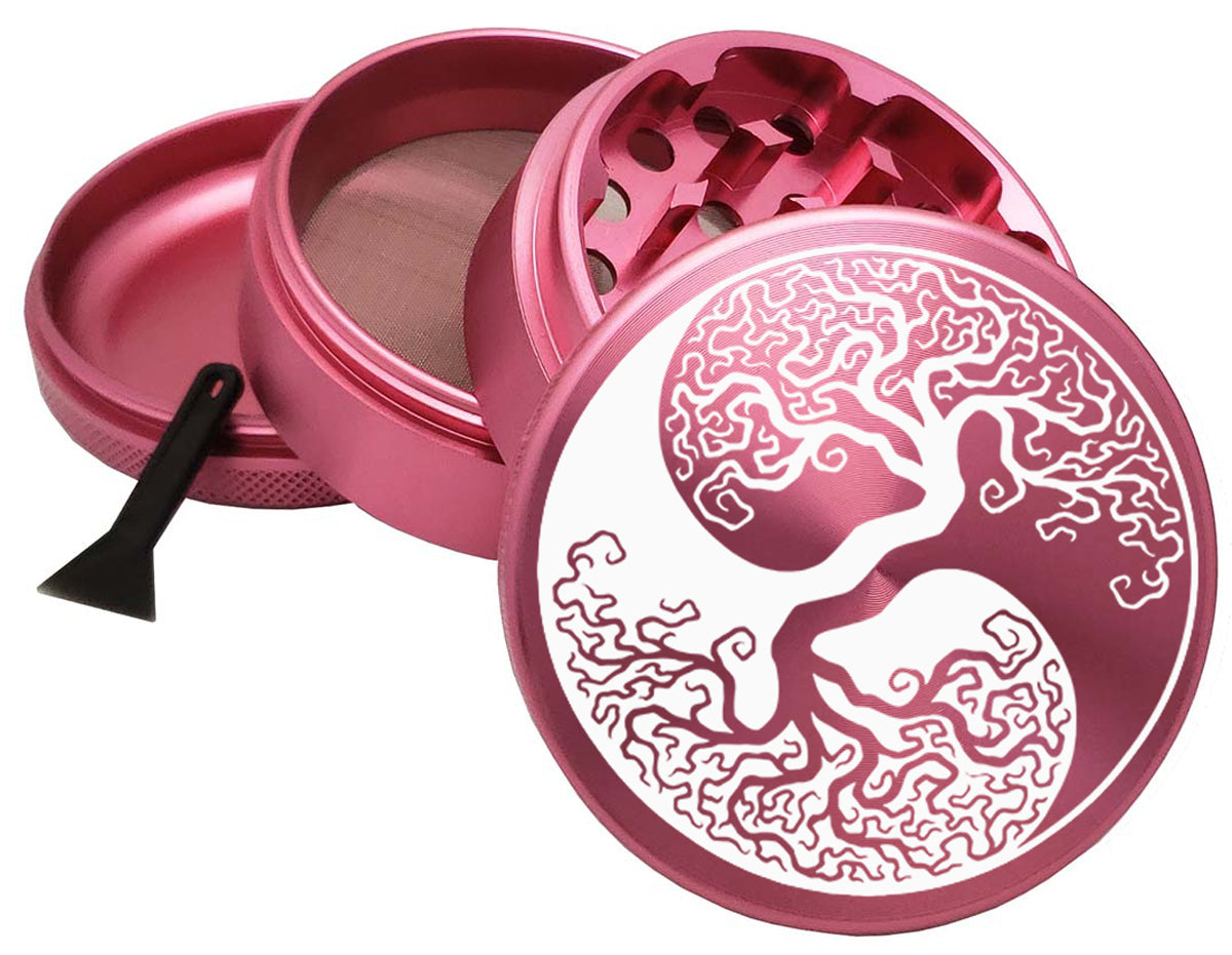 Tree Of Life Pink Grinder