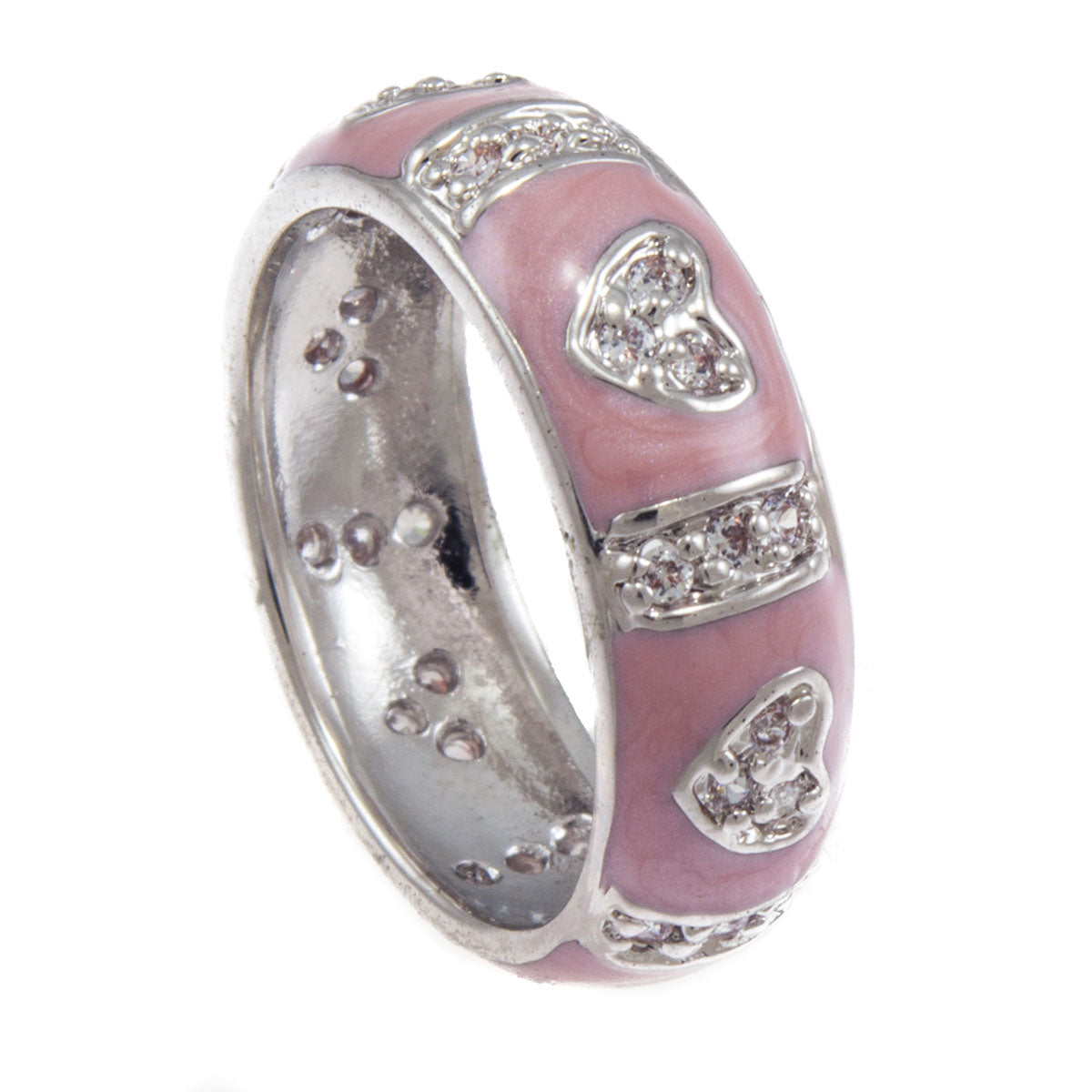 Gifts Infinity Wedding Bands Women - Heart Pattern Airflow Inner Breathable Wedding Band