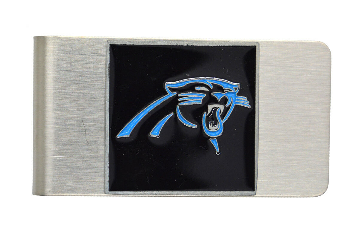 Carolina Panther NFL Steel Money Clip