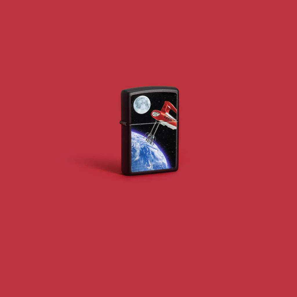 Zippo Earth Mix Design A Giant Zippo Space Mixer Whips The Earth's Clouds Into A Light