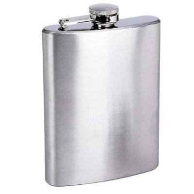 Gifts Infinity® Personalized Set of 4 8oz Stainless Steel Groomsman Flask - Engraved