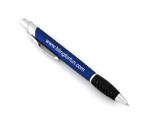 GIFTS INFINITY Personalized Metal Ball Point Pen FREE ENGRAVING. (Blue) (3)