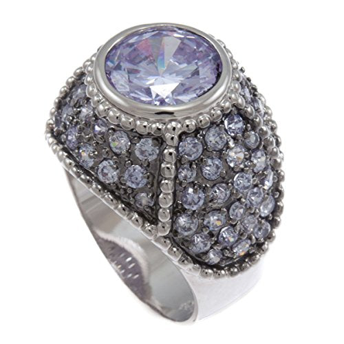 GIFTS INFINITY Bold & Beautiful Cocktail Bling Iced CZ Ring RL280 (8)