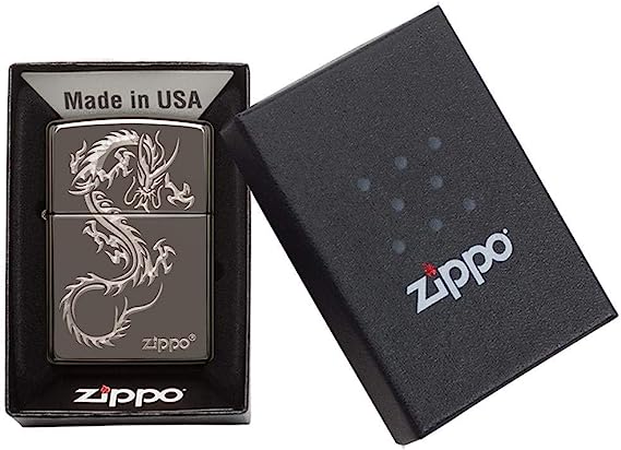 Engraved Zippo Windproof Lighter