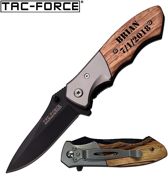 Personalized Stainless Steel Pocket Knife