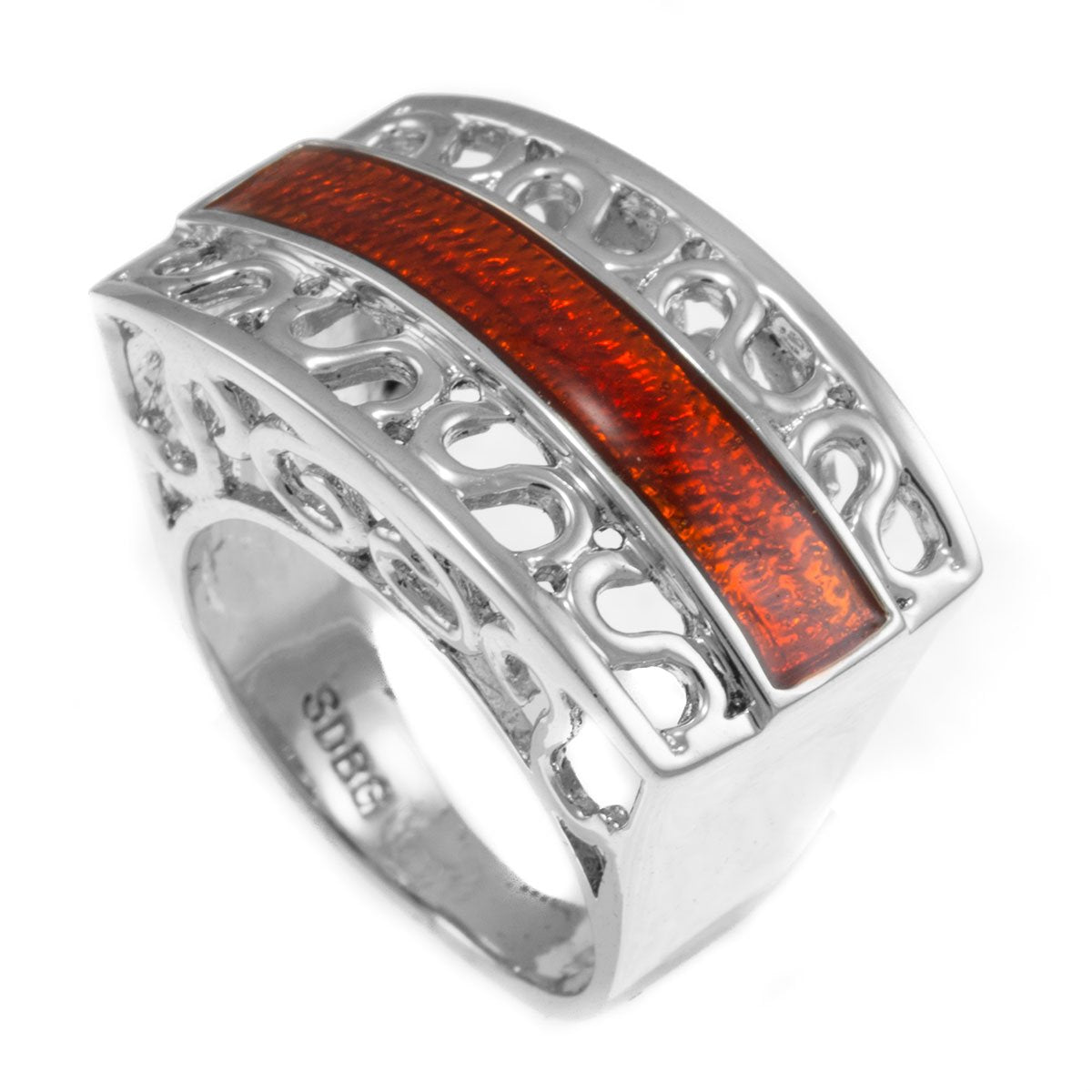 GIFTS INFINITY Elegant Log Cabin Ladies Fashionista Ring RL212 (8)