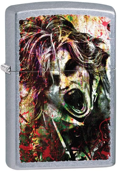 Personalized Zippo Zombie Classic Oil Windproof Lighter Free Engraving…