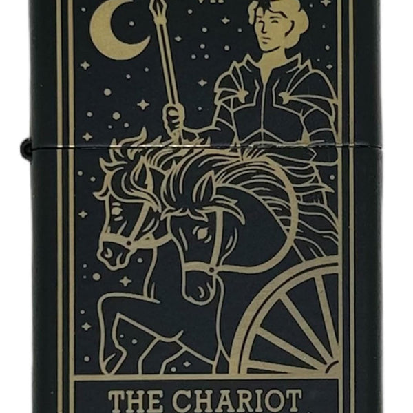 23 Custom Tarot Card - Major Arcana Cards Laser Engraved Zippo Black M