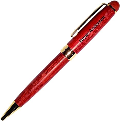 GIFTS INFINITY Classic Rosewood Ballpoint Pen Free Engraving