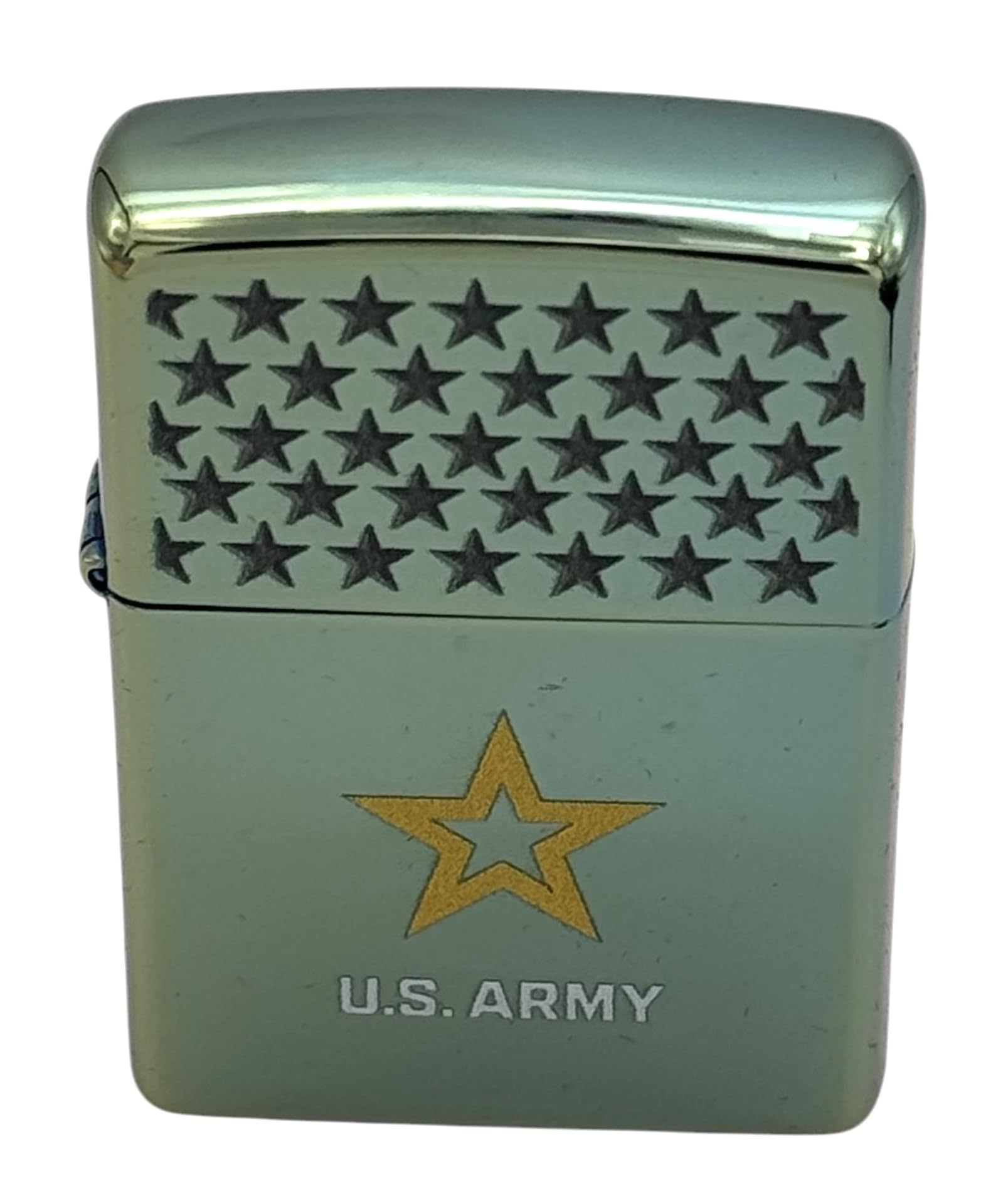 Custom Personalized ZIPPO Classic US Army Windproof Oil Lighter Engraving Christmas, Halloween & Valentines Day Gift (HP Green)