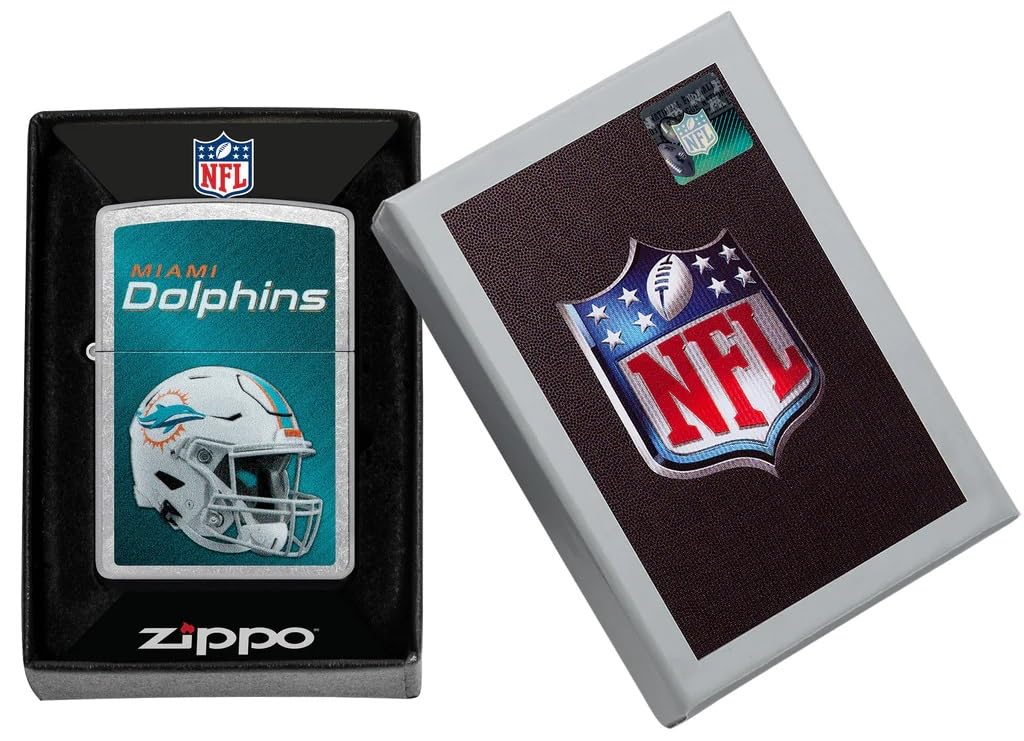 Latest Style Personalized Zippo Lighter NFL - Free Laser Engraving ? (Miami)