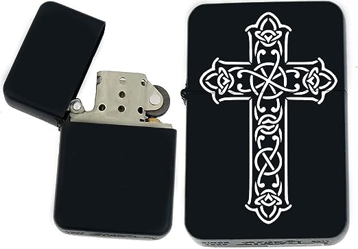 Custom Religious Cross Lighter (CR-3)