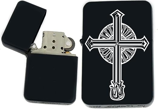 Custom Religious Cross Lighter (CR-9)