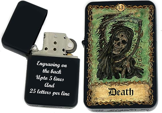 Custom Tarot Card Lighter (Death)