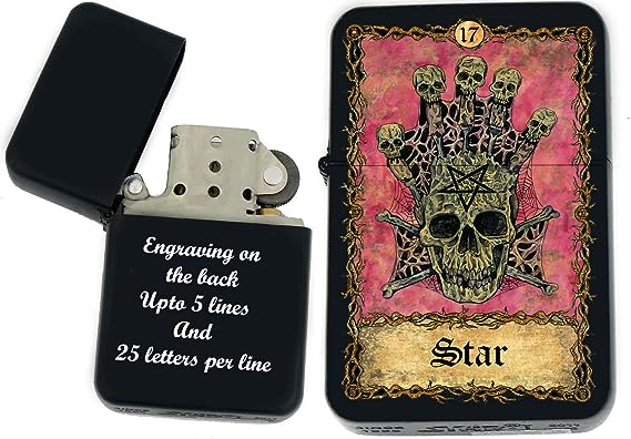 Custom Tarot Card Lighter (Star)