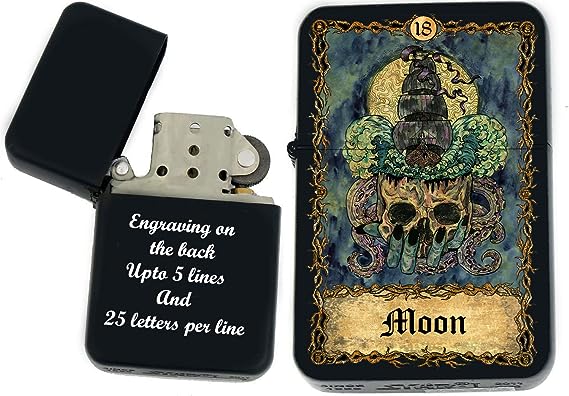 Custom Tarot Card Lighter (Moon)