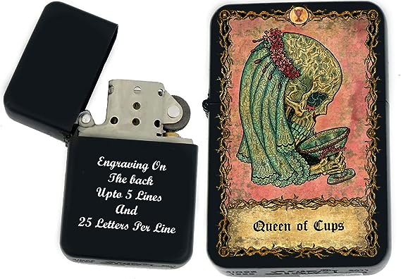 Custom Tarot Card Lighter (Queen of Cups)