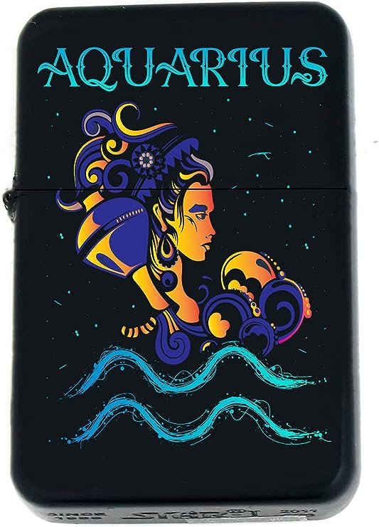 Personalized Zodiac Signs Lighter (Aquarius)