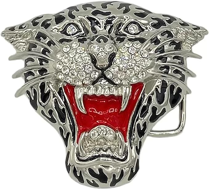 Hip Hop Iced Belt Buckle (Tiger SI)