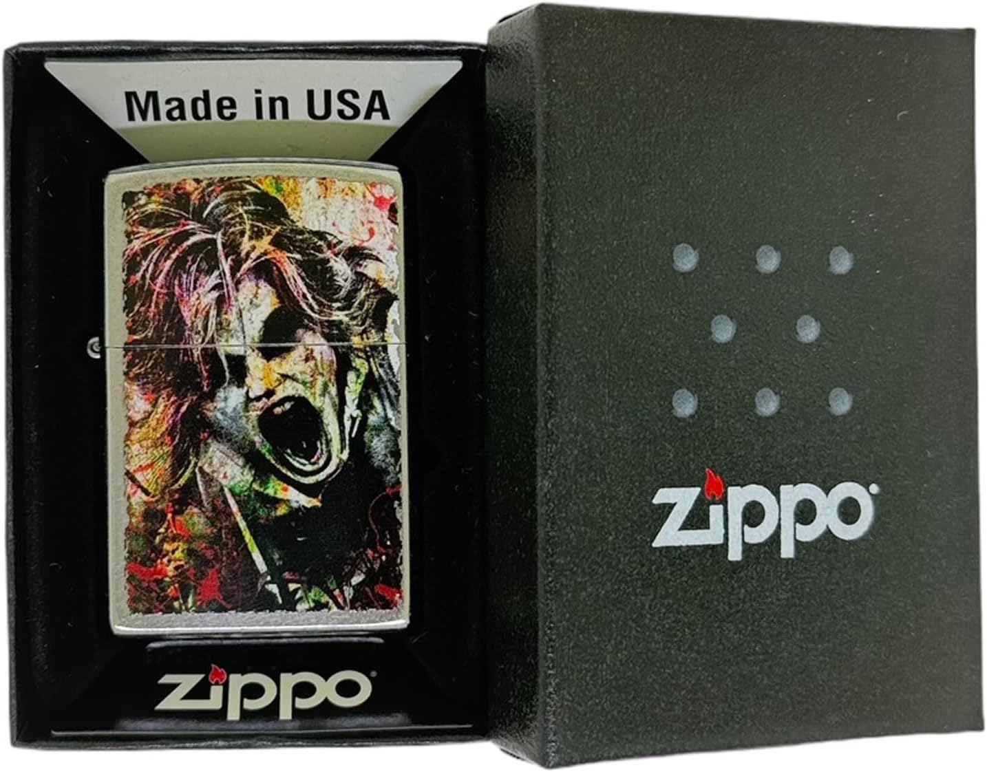 Personalized Zippo Zombie Classic Oil Windproof Lighter Free Engraving…