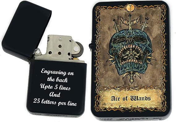 Custom Tarot Card Lighter (Ace of Wands)