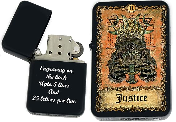 Custom Tarot Card Lighter (Justice)