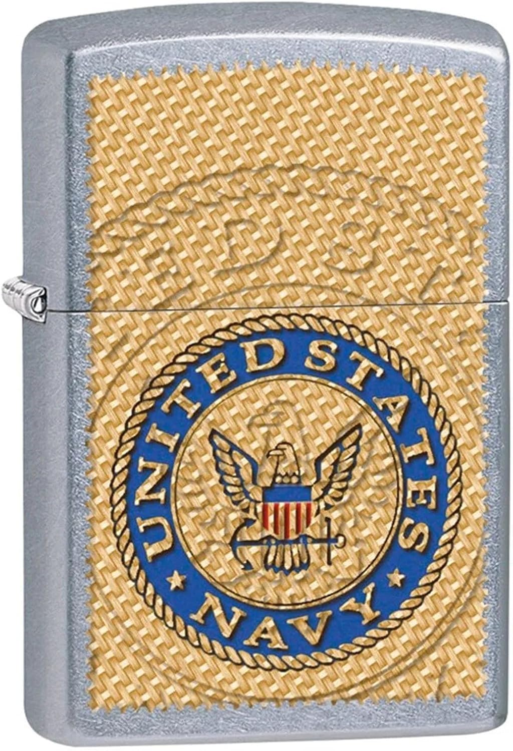 Custom Personalized Classic Zippo US Navy Windproof Lighter Engraving (205 US Navy)