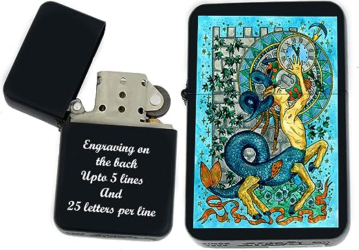 Personalized Zodiac Signs Lighter (Capricorn 1)