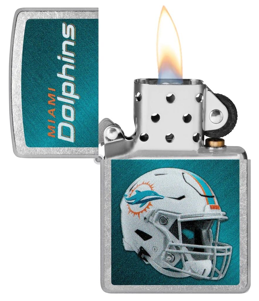 Latest Style Personalized Zippo Lighter NFL - Free Laser Engraving ? (Miami)