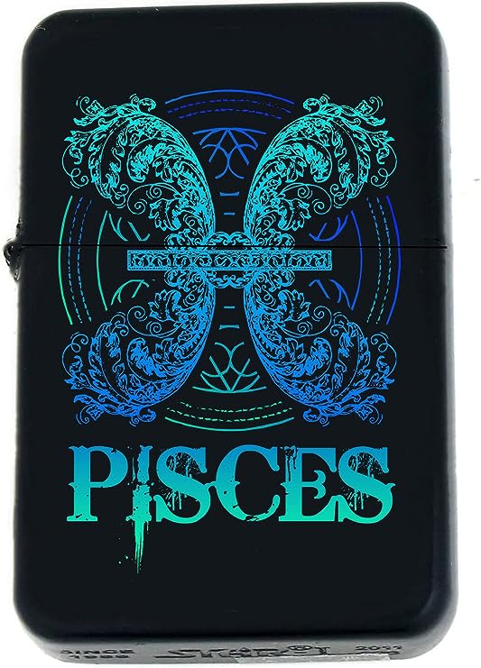 Personalized Zodiac Signs Lighter (Pisces)