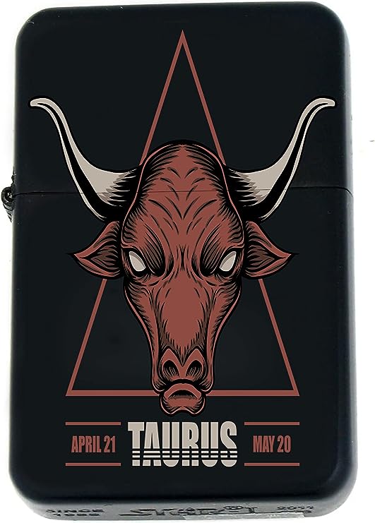 Personalized Zodiac Signs Lighter (Taurus 2)