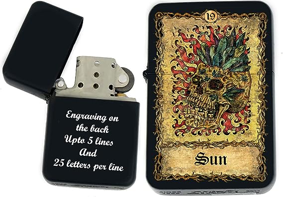 Custom Tarot Card Lighter (Sun)