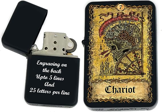 Custom Tarot Card Lighter (Chariot)