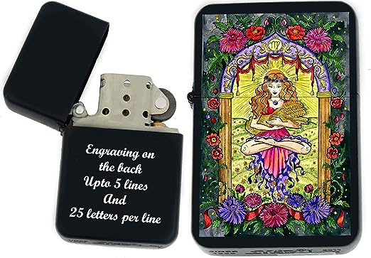 Personalized Zodiac Signs Lighter (Virgo 1)